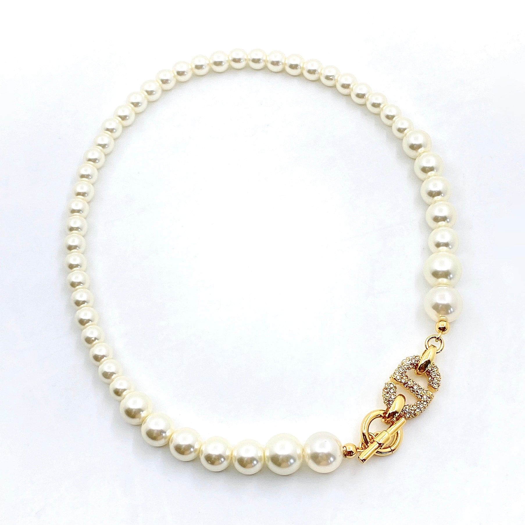 18K CD Pearl Necklace