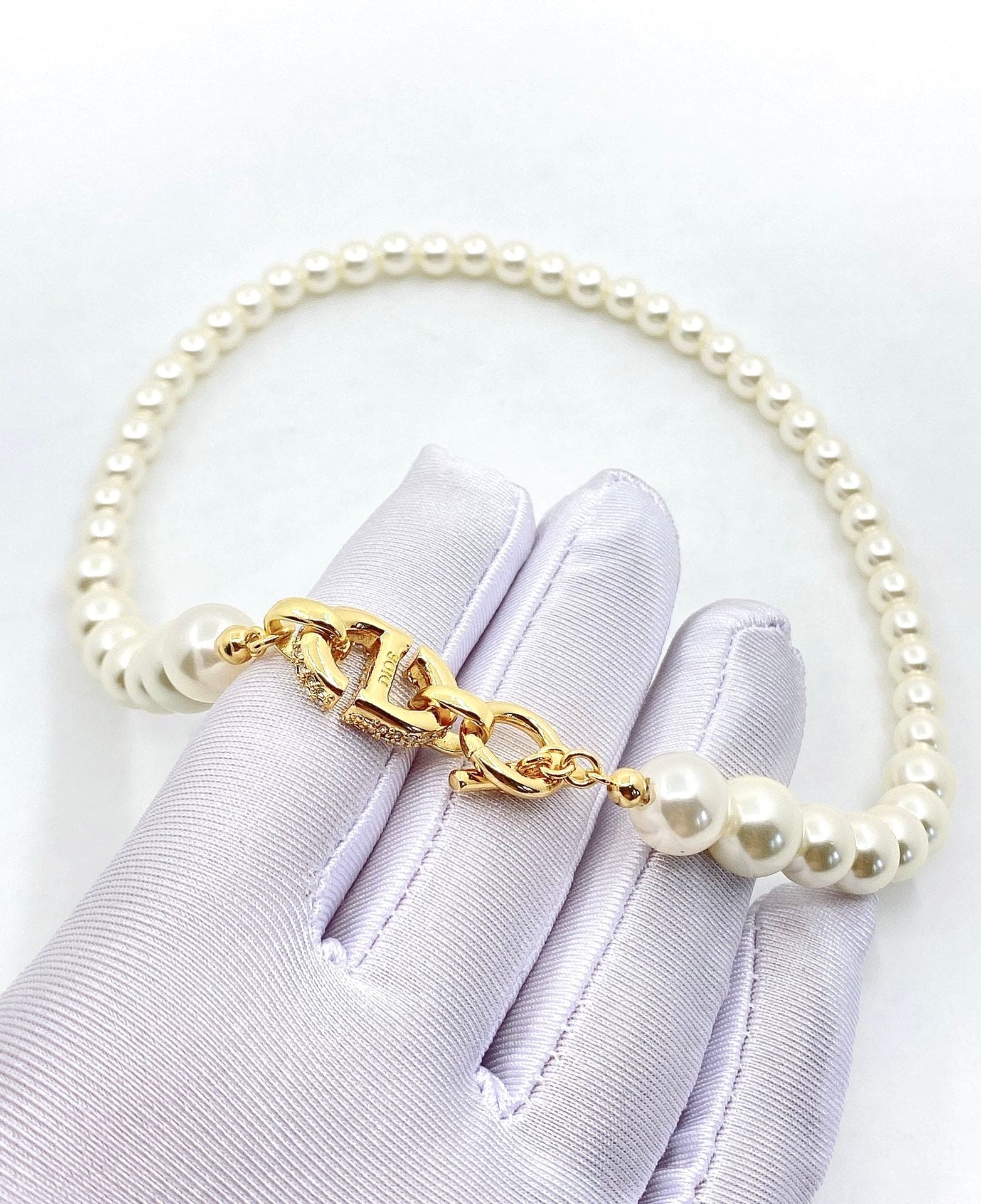 18K CD Pearl Necklace