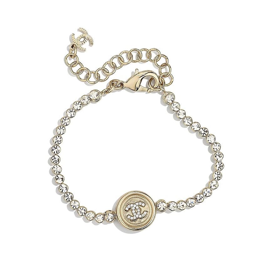 18K Diamonds CC Bracelet